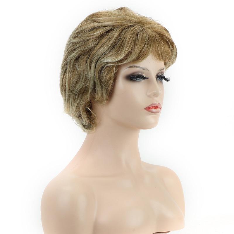 Synthetic Short Wigs for Women Auburn Wig Pixie Cut Wig Halloween Cosplay Party Costume Natural Hairstyles