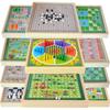 Landa Large Magnetic Multi-Game Chess & Board Set