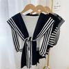 New Shoulder Scarf Shawl Women'S Fake Collar Shoulder Protection Scarf Air-Conditioned Room Camisole Decoration Paired With Neck Protection Knot