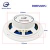 Genuine Marine 5.25" 80W IP66 Waterproof Marine Speakers White ABS Plastic High-Quality Sound for Motorcycle Boat Thalassa