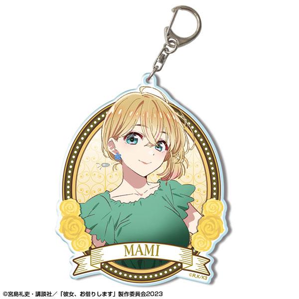 Anime Rent A Girlfriend Figures Chizuru Sakurasawa Action Model Acrylic Keychains Kawaii Bag Pendant Key Chains Children's Gifts