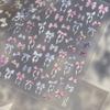 5D Ocean Nail Sticker Vacation Starfish Shell Coral Pearl Self-adhesive Nail Art Decal Fresh Seaside Vibe Manicure