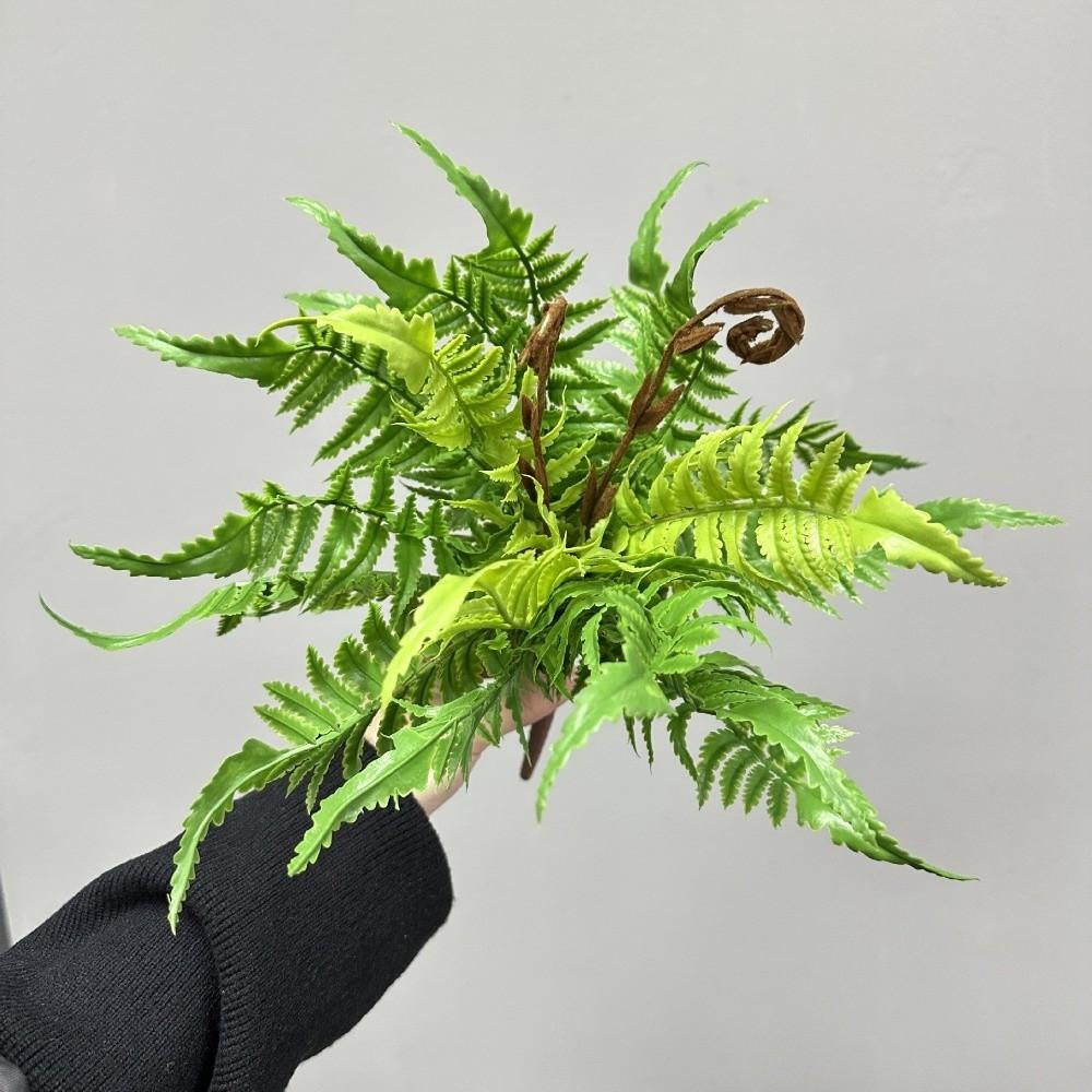 Greening Leaf Branch Artificial Fern Leaves DIY Landscaping Wall Accessories Persian Grass Plant Fake Plants Garden Decoration