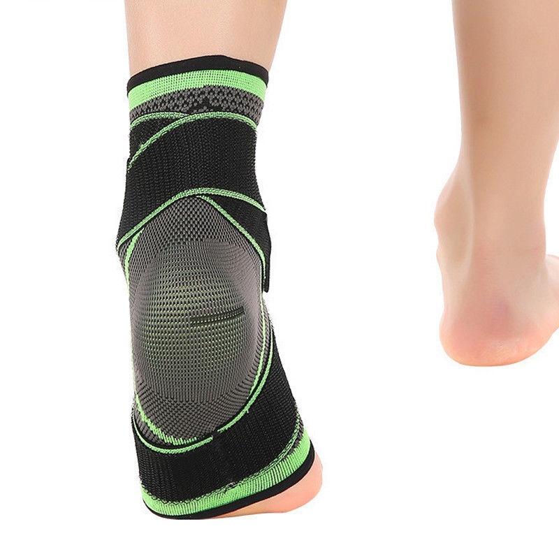 Sprain Ankle Protector Brace Foot Support Achilles Compression Sports Using