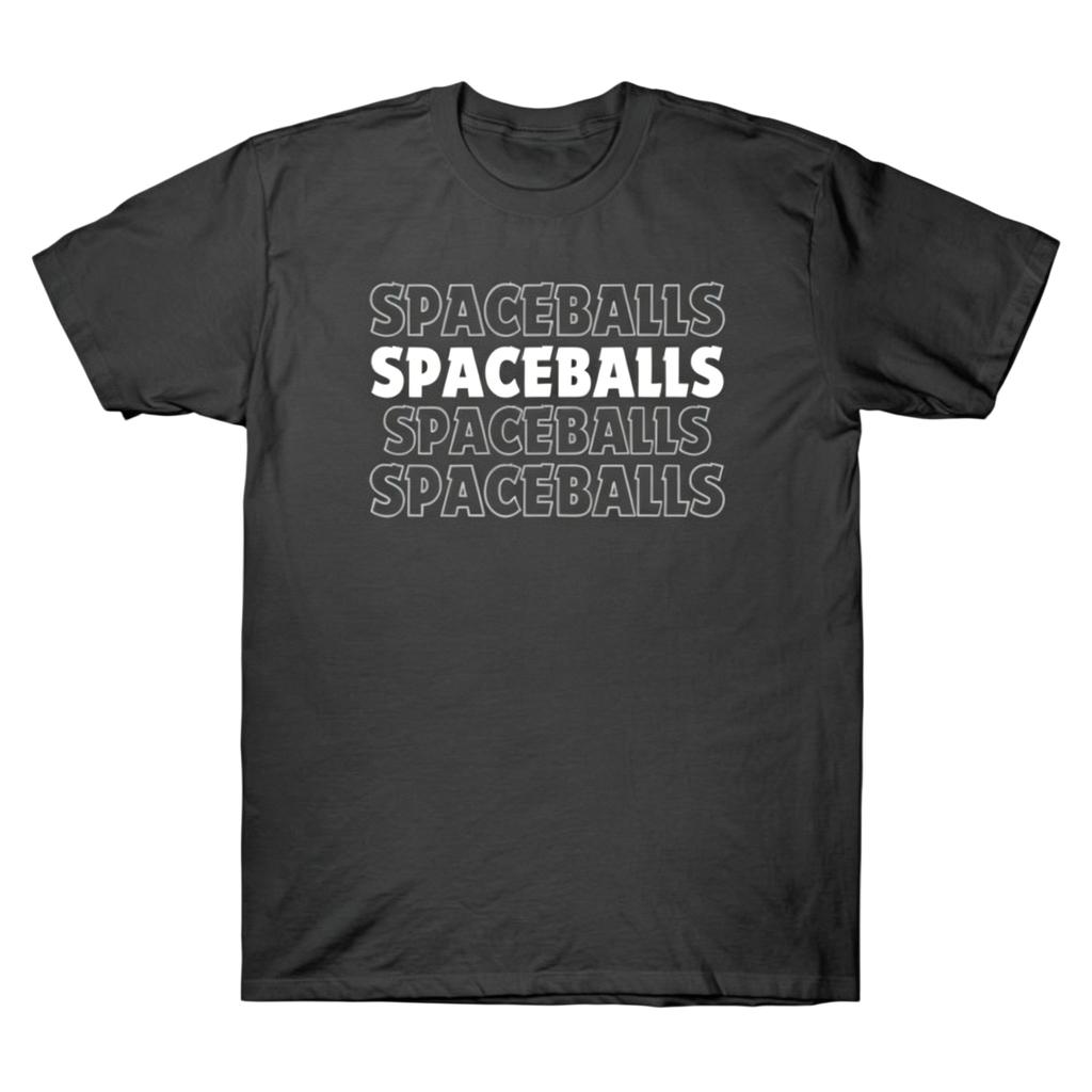 Spaceballs Movie TShirt 2026 Summer Letter Graphic Print Short Sleeves Hip Hop Fashion Short Sleeve Tees Y2K Comfortable Shirt