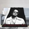 Bruno Mars Music Tour Flannel Blankets Awesome Throw Blankets for Bed Sofa Couch 125*100cm Bedspread,