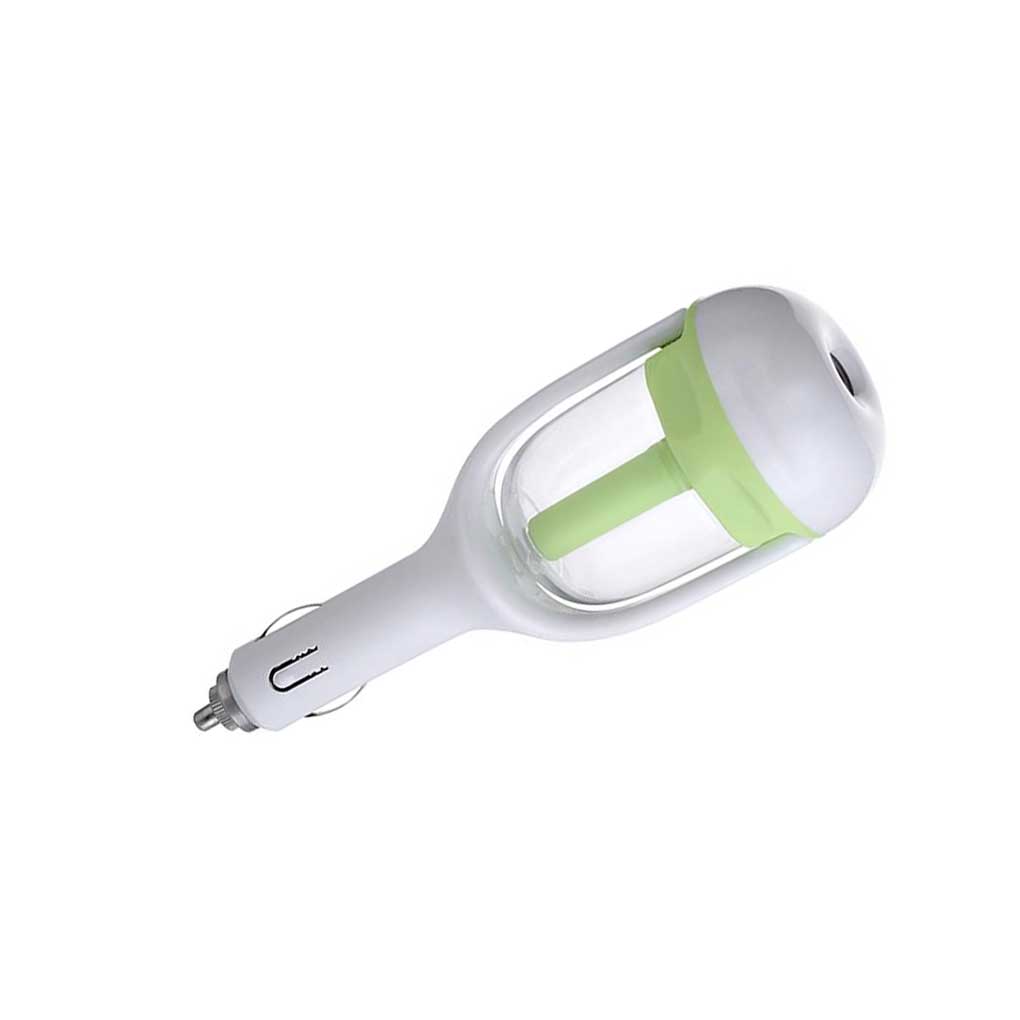 Luftbefeuchter 12V Sicher Kompakter Luftreiniger Aroma-Sprühgerät Ätherisches Öl Diffusor Kaltnebel-Erzeuger Auto-Vernebler Lila