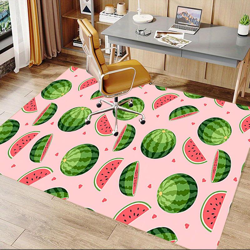 1PC Watermelon Heart Extra Large Non Slip Floor carpet, Office, family, Studio   Large Area Rug Indoor Rugs, Bold Statement Piece