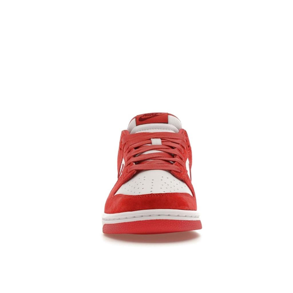 Nike Trampki Dunk Low Walentynki 2024 Damskie Różowe Białe Team-Czerwone FQ7056-100