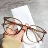 Round Small Frame Diopter Eyewear Transparent Ultralight TR90 Myopia Finished Glasses Anti-blue Light Short-sighted Eyeglasses