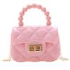 Popular Super Hot Transparent Jelly Bag Portable Mini Bag Children's Small Bag Girls Cute Small Satchel