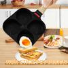 Egg Frying Pan Nonstick Pancake Pans 4-Cups Cookware Pancake Pan Egg Pan Suitable for Gas Stove Induction Cooker Breakfast Maker