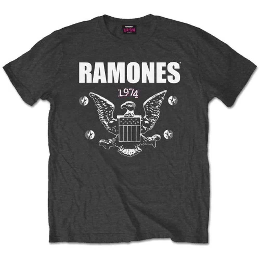 Ramones 1974 Eagle Licensed TShirt Unisexs L