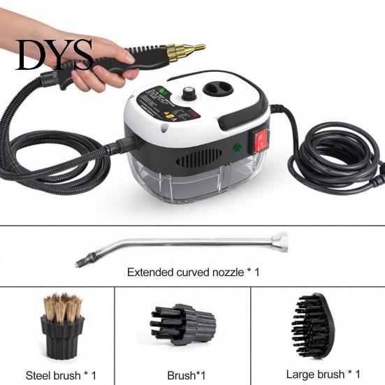 Upholstery Steam Cleaner 2500w Handheld High-Temperature Pressurized Cleaner, Deep Cleaning Machine Pressure Multi Purpose Home Use Appliance