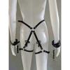 Hand Leg Restraint Collar Leash Handcuffs Leg Cuff Eye Blinder Sex Toy Set Backhandcuff Neck Leashes Silky Eye Patch