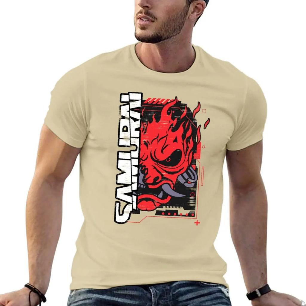 samurai rock band T-Shirt oversizeds rapper graphic tees graphic tee shirt man clothes mens graphic t-shirts hip hop
