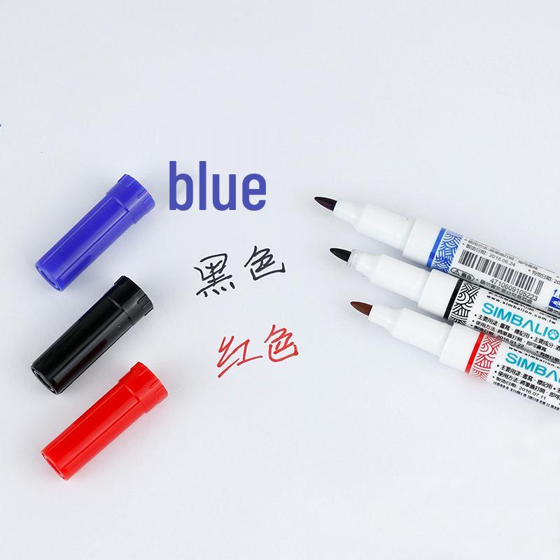 Taiwan Lion 605 Marker Pen Set: Broad Tip, Fine Tip, 805 Fineliner, Permanent, Quick-Drying, Black, Red, Blue, Art Outlining.