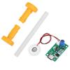 DC 5V Humidifier Module Ultrasonic Atomizing Spray Accessories DIY Humidification Kit Yellow/Black  Bracket Type-C