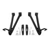 Motorcycle Rear Passenger Footrest Foot Pegs For Suzuki GSXR GSX-R 600 750 2006-2007 K6 K7