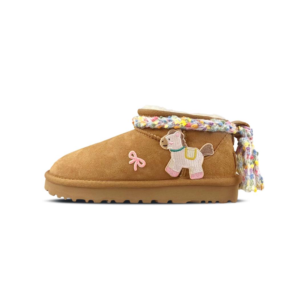 UGG CLASSIC ULTRA MINI Sheepskin Thermal Slip Resistant Thermal Slip Resistant 1116109-CHE(Team40-SBOX)