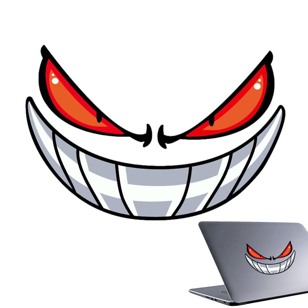 Reflective Car Decal,Car Sticker Decal Car Sticker | Removable Sticker Decal, Waterproof Car Exterior Sticker for Car, Laptop, Motorcycle, Helmet