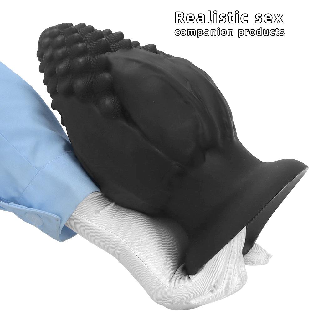Liquid Silicone Oversized Anal Plug Suction Cup Anus Anus Anus Chrysanthemum Fist Sex Toy Anal Expansion Penis