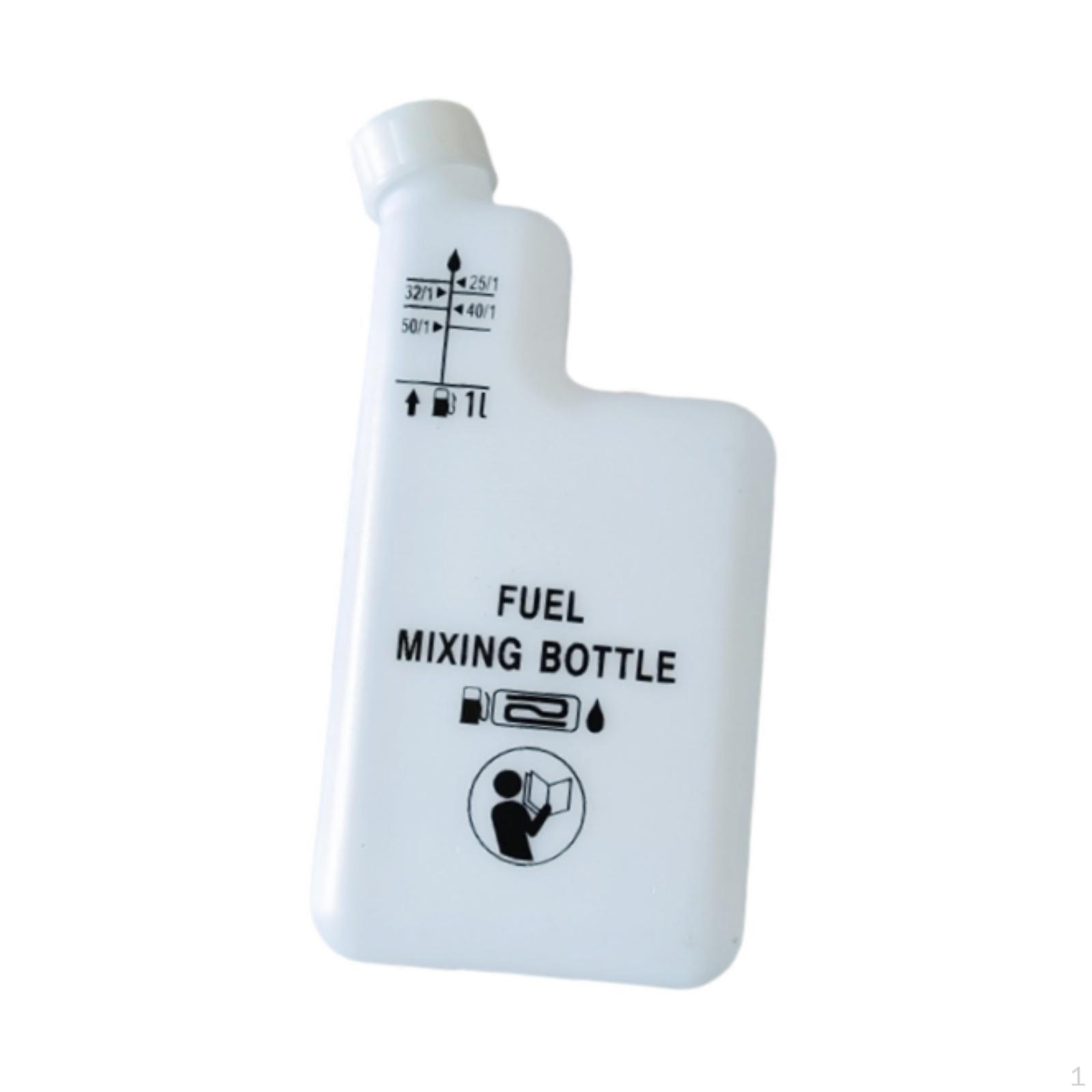 

Fuel Mixing Bottle Container 1L Capacity Oil to Gas Measuring Tank