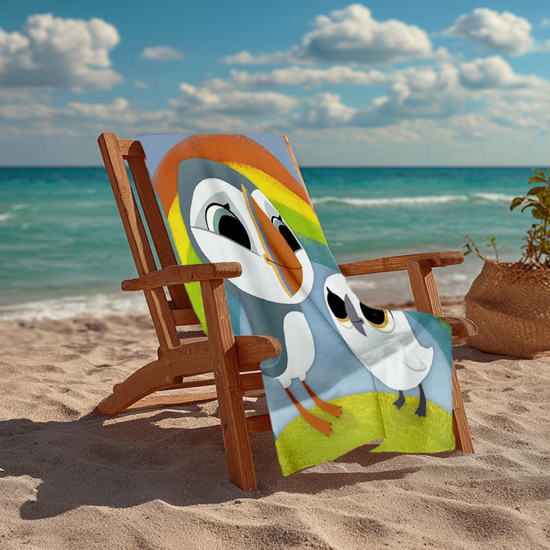 Ultra-Soft Beach Towel with maya the bee Theme,Ideal for Pool - Camping, Diving - Perfect Travel Essential, Vibrant Beach Towel.