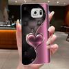 Hülle Für Samsung Galaxy S6 Edge Plus Blume Schmetterling Handyhüllen Für Samsung S5 S6 Edge+ Weiches Silikon Transparente TPU Hüllen