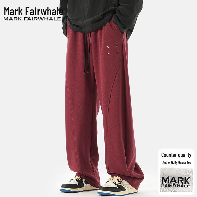 Mark Fairwhale Men s Loose Straight-Leg Casual Pants 3XL