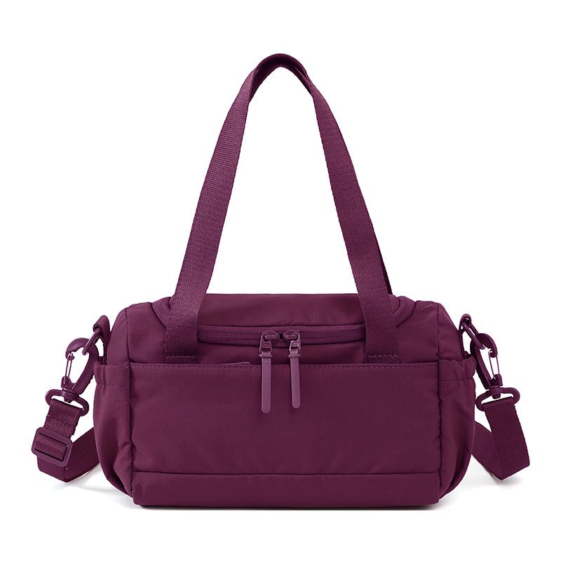 Large Capacity Shoulder Bag Solid Color Crossbody Bag