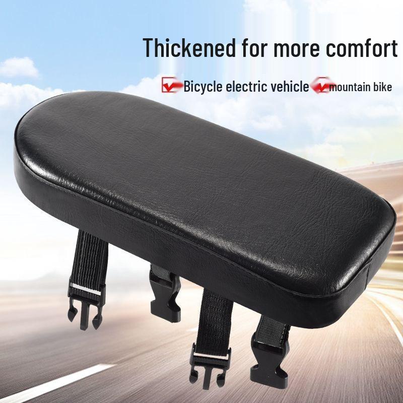 Comfortable Thickened Rear Seat Cushion for Bikes and Electric Scooters: Ideal for Carrying Passengers or Cargo