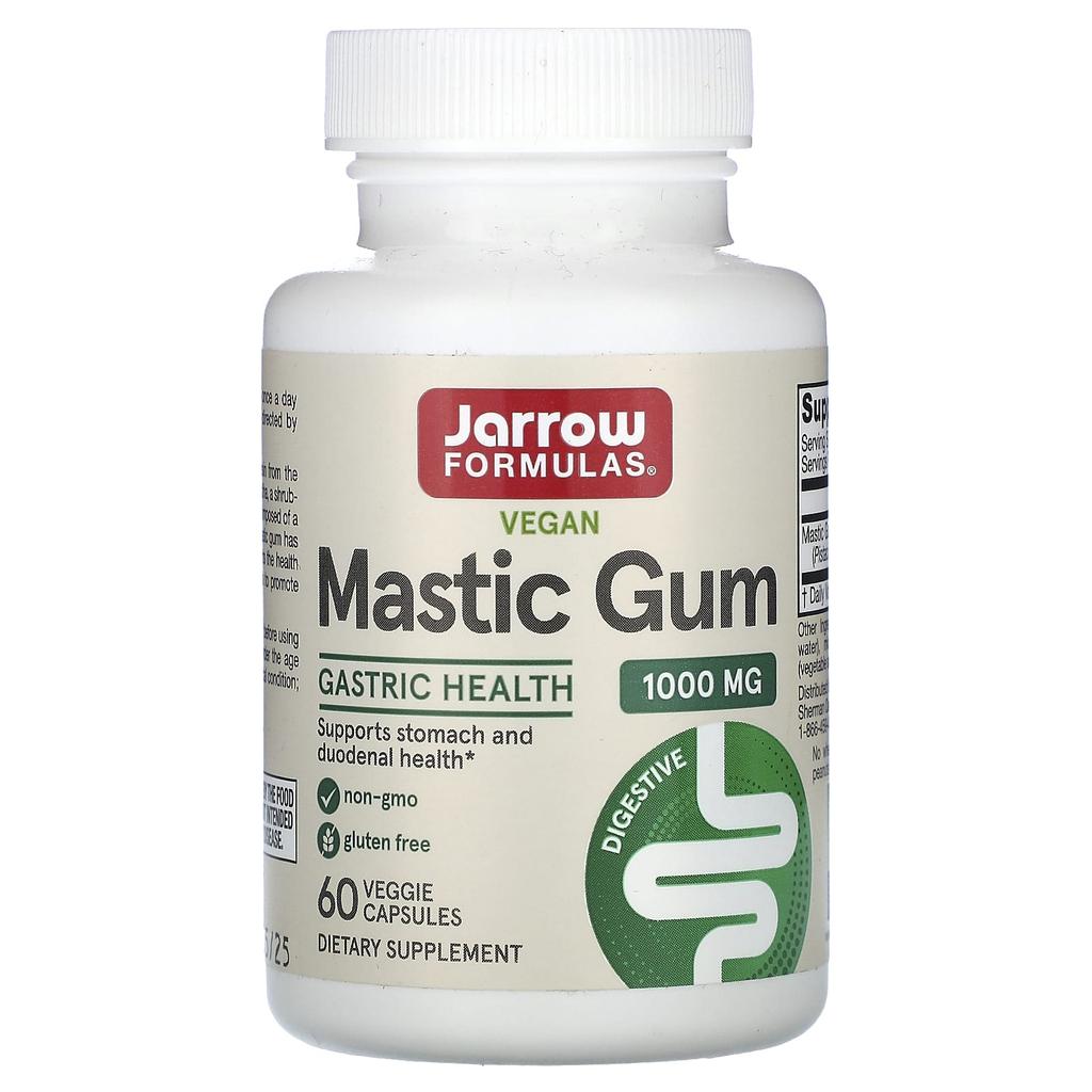 Vegan Mastic Gum, 60 Veggie Capsules (500Mg Per Capsule)