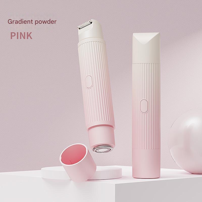 Dual Head Scraper, 2-in-1 Hair Remo Electric Hair Clipper for Women, Underarm Private Area, Leg Hair and Body Hair Scissors