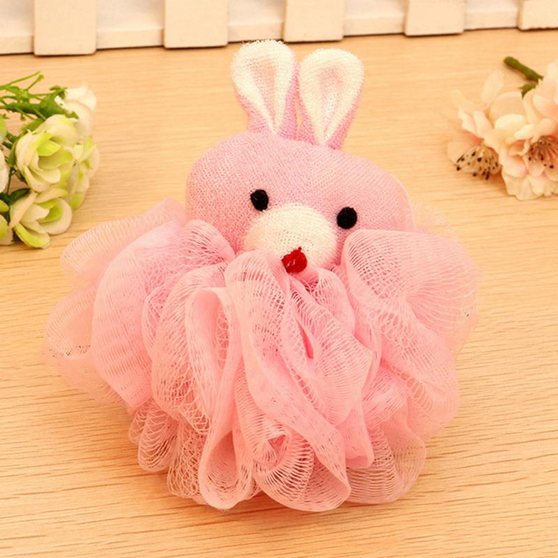 Детский шарик для ванны Мультяшный Детская мочалка для ванны Мягкий Большой Пенообразующий шар Принадлежности для ухода за младенцем Цветок для ванны