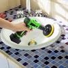 6PCS 4 Inch Drill Power Brush Tile Scrubber Scouring Pads Cleaning Kit Household Cleaning Tool for Bathroom Floor Tub Polishing Pad
