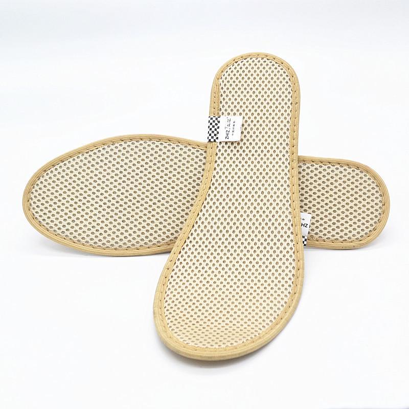 Nano Bamboo Charcoal Antibacterial Insoles - Deodorizing, Sweat-Absorbing, Anti-Mold, Breathable, All-Season.