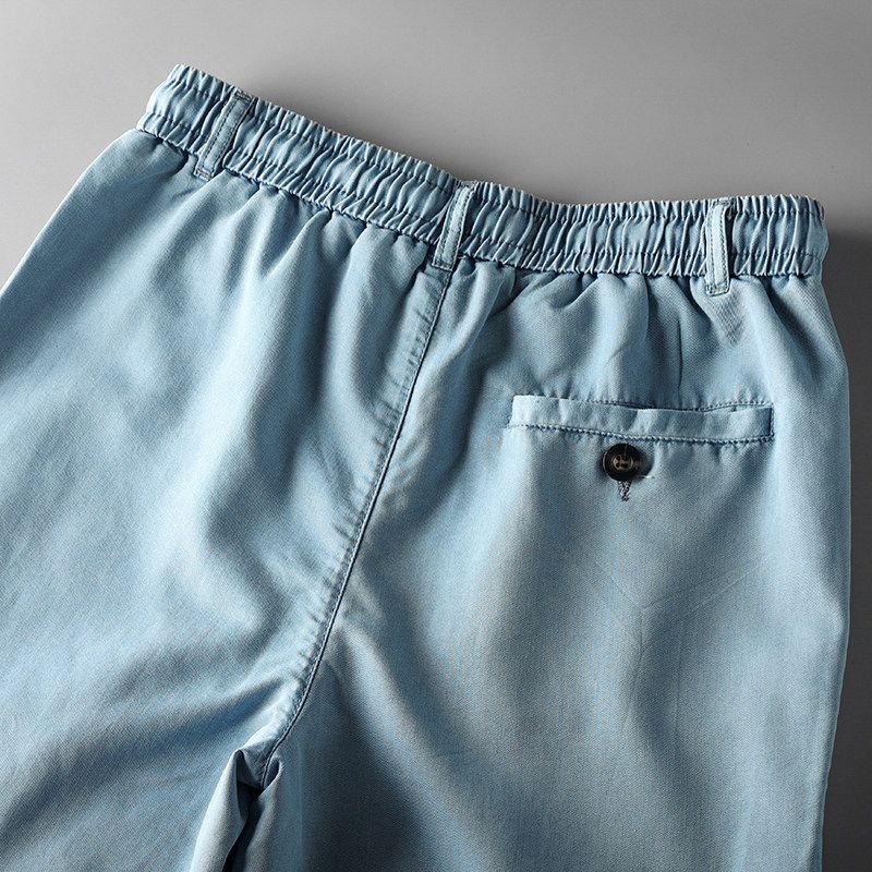 Foreign Trade Cut Label Tencel Summer Export Original Men's Pants