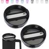 2 Pcs Replacement 20/30 oz Dustproof Spill Proof Resistant Tumbler Lid for Stanley Cup,  Fit for Stanley and More Coffee Mugs