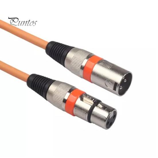 Audio Shielded Antiinterference Cable 100180cm 3pin Xlr Male To Female Microphone Aux Cord For Mixer