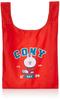 Marushin Eco LINE FRIENDS Casual Cute Made with Recycled 5585003900 Bag, Cony, Merchandise, Polyester,