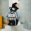Cartoon Capybara Backpack Casual Style Casual Shoulder Bag Trendy School Bag  Travel