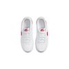 Nike Air Force 1 GS Cut-Out Swoosh - White University Red Kids Sneakers DR7970-100