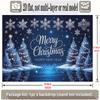 1 Pezzo A Piatto 2D Con Uno Sfondo Decorativo Decorazioni Sfondo Invernale Per Studio Fotografico Photo Booth Festa di Natale