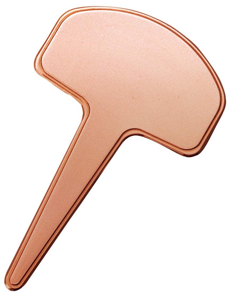 Sano Kikou Flower Plate Pure Copper Nameplate That Changes Over Time (100)