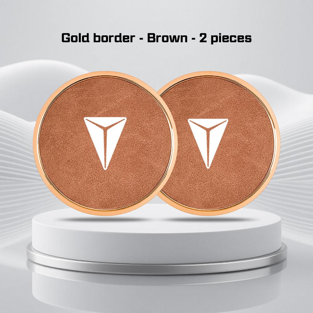 2026 Universal Car Cup Holder Coaster Anti-slip Water-proof Cup Mat For Changan Deepal S7 S07 SL03 S05 G318 S09 Car Accessories