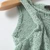 2025 Spring Women's Casual Round Neck Knit Vest - Simple, Versatile