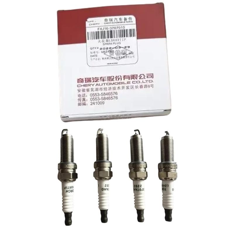 

4 шт./комплект F4J16-3707010 Автомобильная свеча зажигания F4J16 Для Chery Tiggo 2 4 5 7 8 5x Arrizo 5 7 6 JETOUR X70 Двигатель E4T15/E4T16 1.5T/1.6T