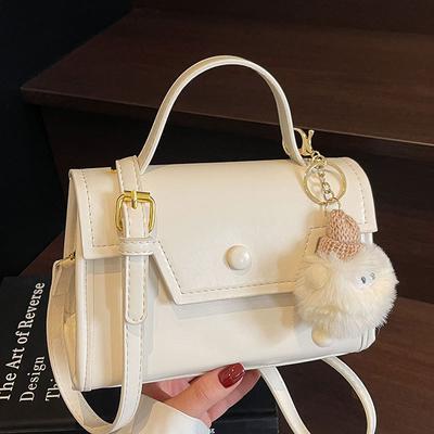 This Year's New Korean Version of the Niche Simple Style Temperament Portable Small Square Bag Women's Fashion Versatile Commuter Messenger Bag