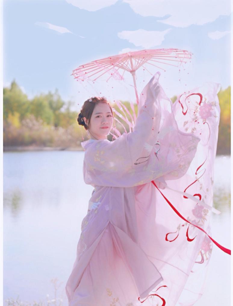 LED Chinese Japan Yarn Oiled Paper Silk Cloth Umbrella Costume Ancient Princess Umbrella Drama White Craft Umbrella Cosplay